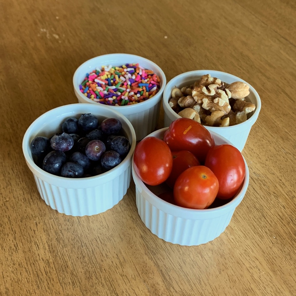Set of four mini ramekins - New!